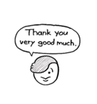 Tim and Jim speak in English（個別スタンプ：31）