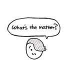 Tim and Jim speak in English（個別スタンプ：33）
