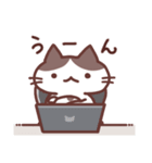 クリエイターにゃんこ（個別スタンプ：9）