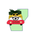 pineapple miss happy 168（個別スタンプ：8）
