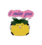 pineapple miss happy 168（個別スタンプ：20）