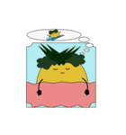pineapple miss happy 168（個別スタンプ：21）