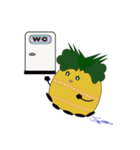 pineapple miss happy 168（個別スタンプ：26）