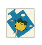 pineapple miss happy 168（個別スタンプ：32）