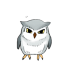 Lazy Grey Owl（個別スタンプ：18）