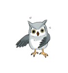 Lazy Grey Owl（個別スタンプ：23）