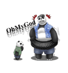 Panda Snack（個別スタンプ：12）