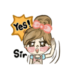 ME girl living nail 3（個別スタンプ：2）