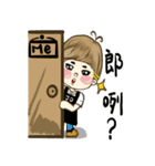 ME girl living nail 3（個別スタンプ：3）