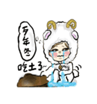ME girl living nail 3（個別スタンプ：9）