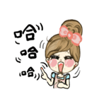 ME girl living nail 3（個別スタンプ：20）