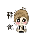 ME girl living nail 3（個別スタンプ：22）