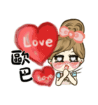 ME girl living nail 3（個別スタンプ：37）
