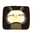 TuaGom : Puffy Bear ＆ Rabbit（個別スタンプ：18）