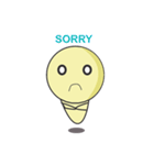 Rapopo : Cute Ghost（個別スタンプ：24）