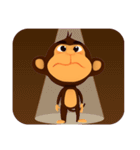 猿 タイ（個別スタンプ：37）