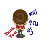 Nong Maiway Cute little girl（個別スタンプ：11）