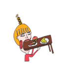 Life of Little Girl（個別スタンプ：15）