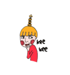 Life of Little Girl（個別スタンプ：22）