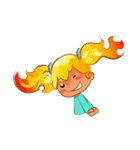Four Funny Friends（個別スタンプ：9）