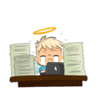 Four Funny Friends（個別スタンプ：14）