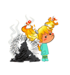Four Funny Friends（個別スタンプ：24）
