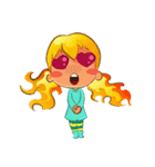 Four Funny Friends（個別スタンプ：31）