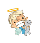 Four Funny Friends（個別スタンプ：36）