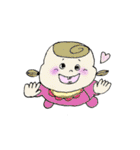 あかちゃん先輩となかまたちの日常スタンプ（個別スタンプ：2）