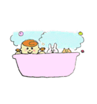 あかちゃん先輩となかまたちの日常スタンプ（個別スタンプ：4）