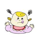 あかちゃん先輩となかまたちの日常スタンプ（個別スタンプ：21）