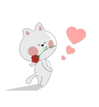 hello cat fred！（個別スタンプ：11）