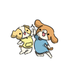 Scruffy ＆ Sabrina（個別スタンプ：14）