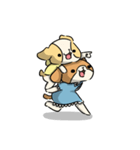 Scruffy ＆ Sabrina（個別スタンプ：17）