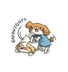 Scruffy ＆ Sabrina（個別スタンプ：19）