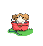 Scruffy ＆ Sabrina（個別スタンプ：24）