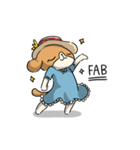 Scruffy ＆ Sabrina（個別スタンプ：27）