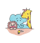 ちびばちの今どこ？（個別スタンプ：6）