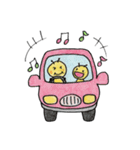 ちびばちの今どこ？（個別スタンプ：17）