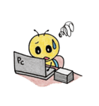 ちびばちの今どこ？（個別スタンプ：21）