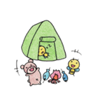 ちびばちの今どこ？（個別スタンプ：32）