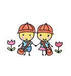 ちびばちの今どこ？（個別スタンプ：35）
