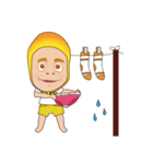 Mr. Yunan's daily routine！ Coming！！！！！！！（個別スタンプ：4）