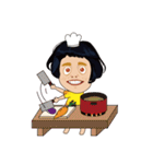 Mr. Yunan's daily routine！ Coming！！！！！！！（個別スタンプ：5）