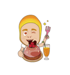 Mr. Yunan's daily routine！ Coming！！！！！！！（個別スタンプ：7）