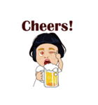 Mr. Yunan's daily routine！ Coming！！！！！！！（個別スタンプ：16）