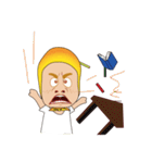 Mr. Yunan's daily routine！ Coming！！！！！！！（個別スタンプ：25）