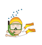Mr. Yunan's daily routine！ Coming！！！！！！！（個別スタンプ：39）