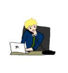 Kimo's Working Life（個別スタンプ：12）