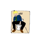 Kimo's Working Life（個別スタンプ：14）